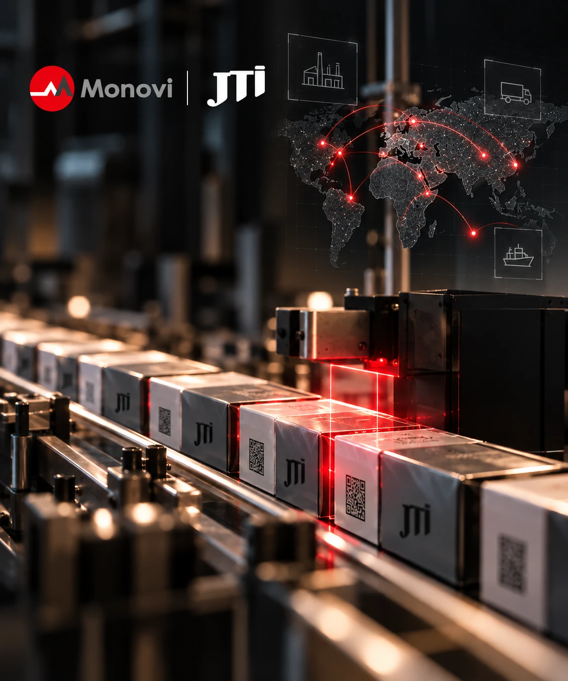 Monovi and JTI: Track & Trace support for JTI’s factories and global supply chain